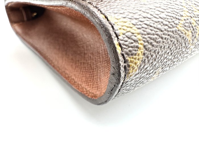 Louis Vuitton Bordeaux Monogram Shoulder Bag & Clutch – Vintage, Brown