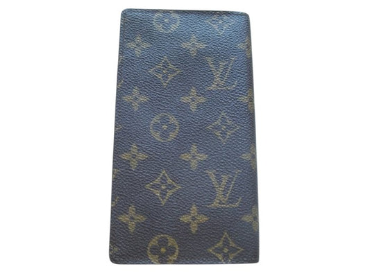 Louis Vuitton Brown Monogram Long Wallet