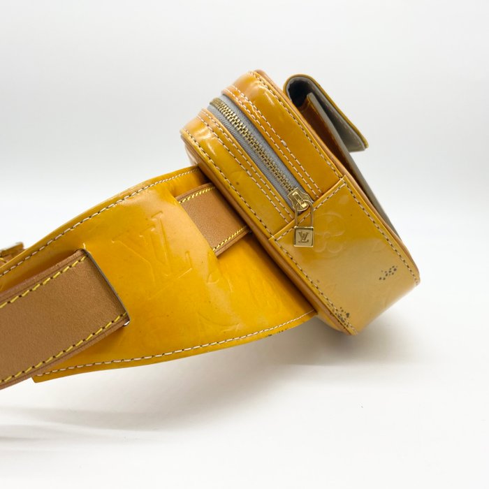 Louis Vuitton Vernis Fulton Waist Bag – Yellow Patent Leather & Gold Tone Hardware