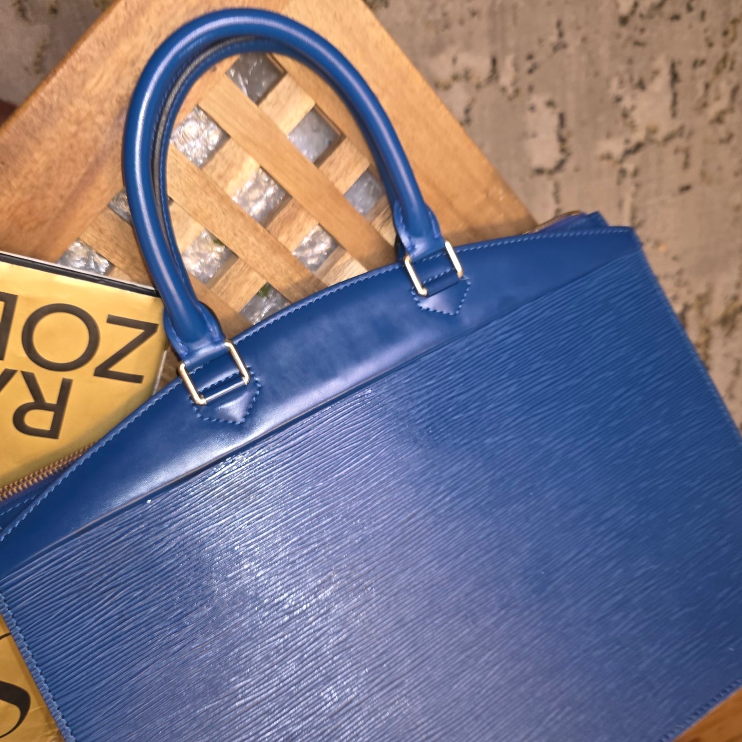 Louis Vuitton Riviera 35cm Epi Toledo Blue