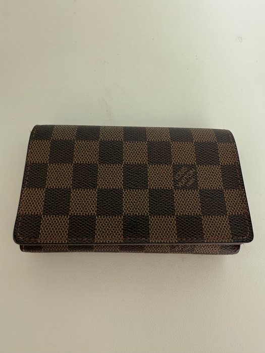 Louis Vuitton Damier Ebene Wallet – Brown Leather