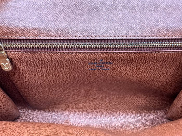 Louis Vuitton Bordeaux Monogram Shoulder Bag & Clutch – Vintage, Brown