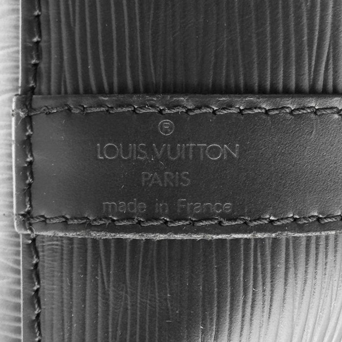 Louis Vuitton Petit Noé Black Epi Leather Shoulder Bag