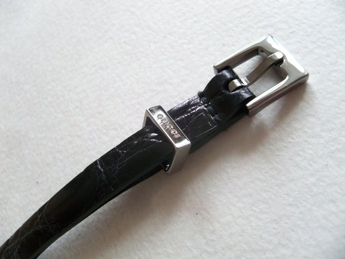 Gucci Black Leather Belt – Made in Italy