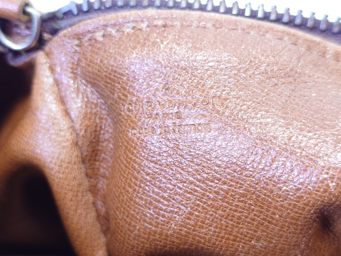 Louis Vuitton Vintage Monogram Papillon 30 Cylindrical Handbag Brown