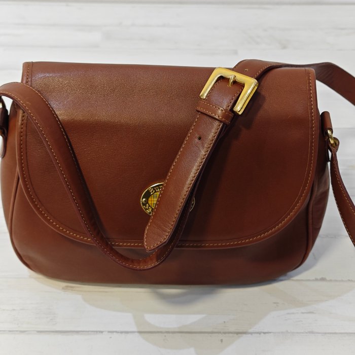 Burberry Nova Check Shoulder Bag – Brown