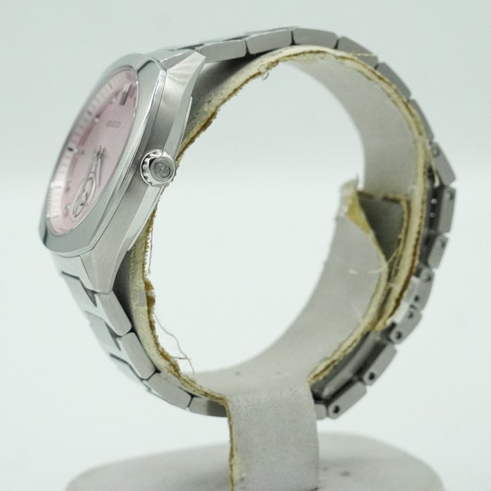Gucci Interlocking Ladies Watch  – Pink Diamond Dial, 29mm