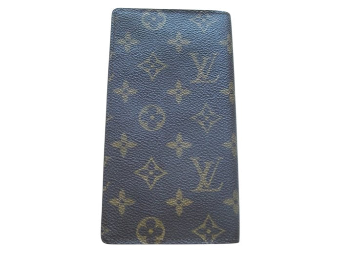 Louis Vuitton Brown Monogram Long Wallet
