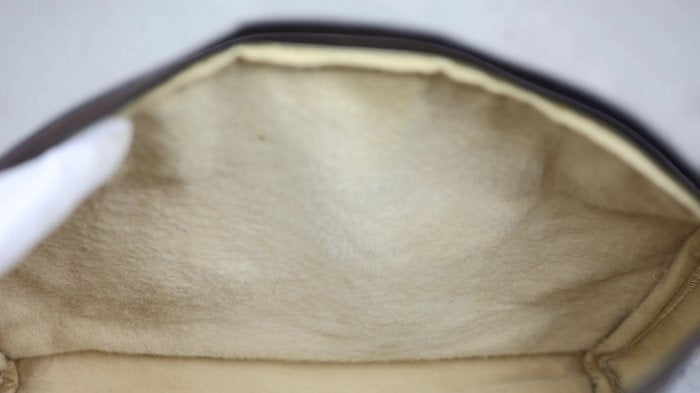 Gucci GG Supreme Sherry Line Boston Bag in Beige and Brown