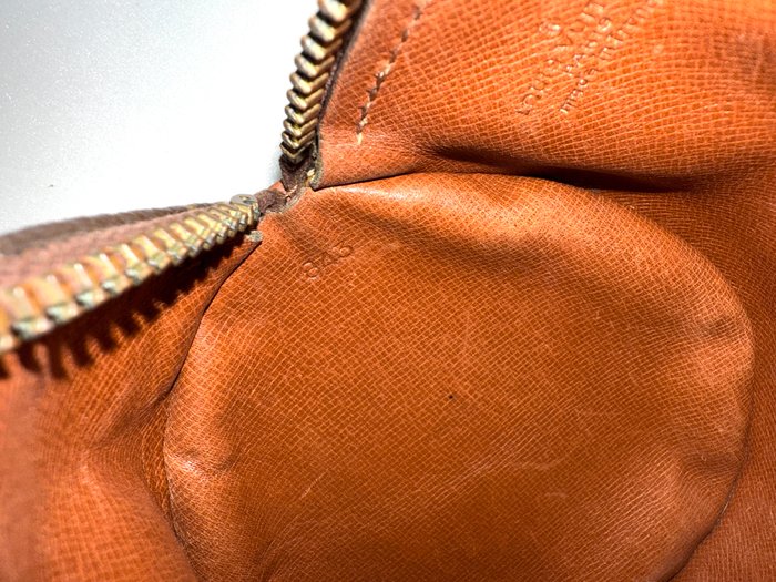 Louis Vuitton Papillon 25 Monogram Canvas Barrel Bag Brown
