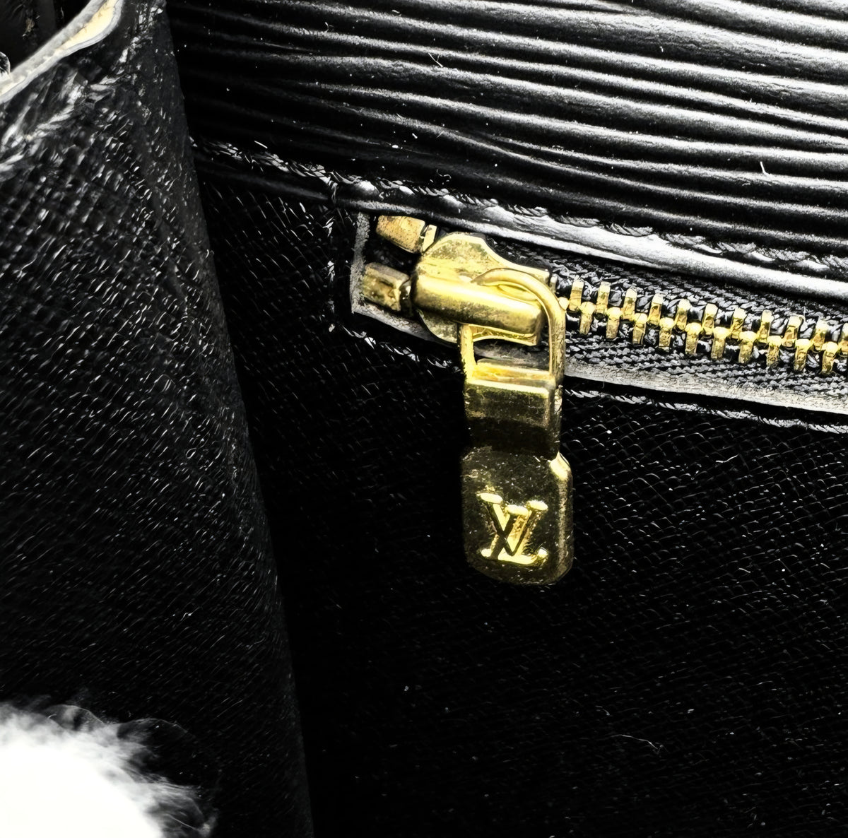 Louis Vuitton Monceau Black Epi Leather Crossbody Bag | 2 Way Top Handle
