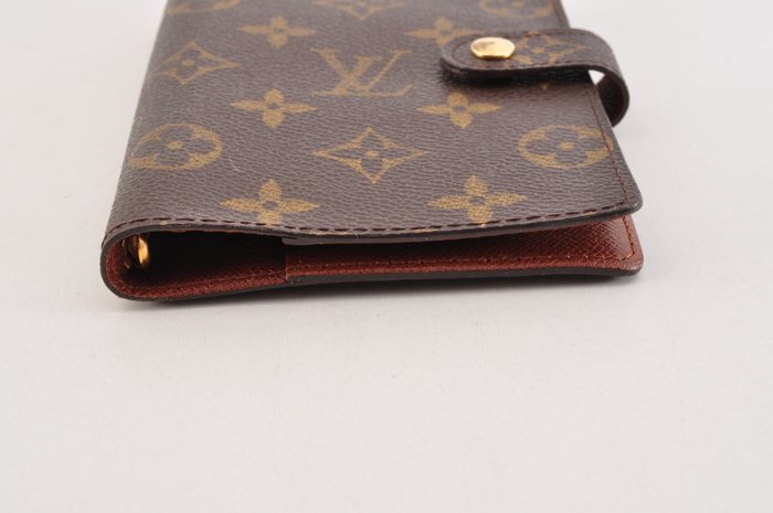 Louis Vuitton Brown Monogram Coated Canvas Agenda Diary Cover