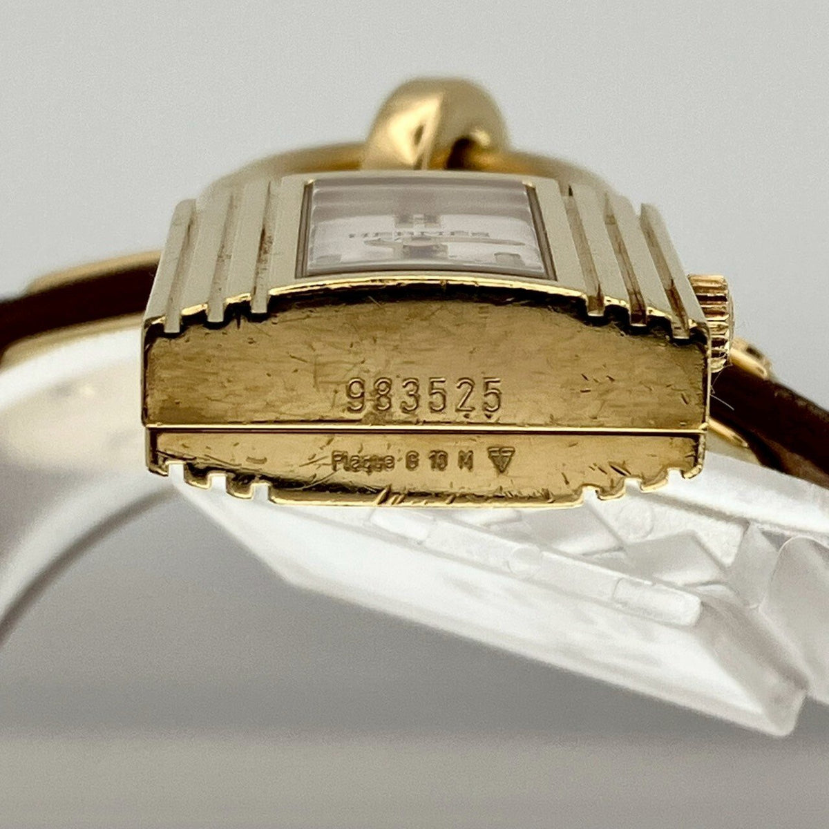Hermès Kelly Quartz Watch White Dial Stainless Steel 20mm