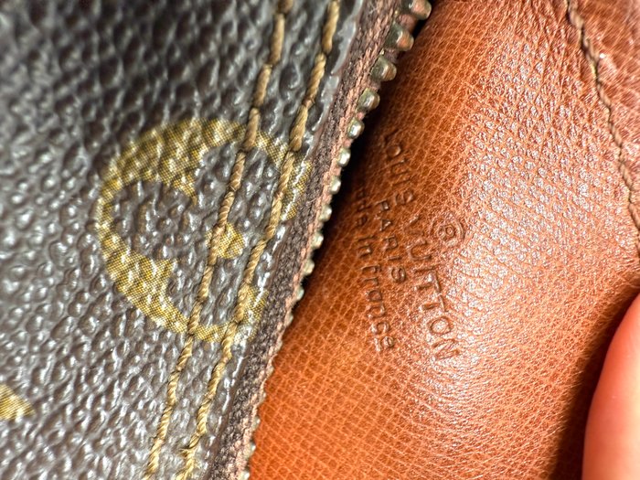 Louis Vuitton Papillon 25 Monogram Canvas Barrel Bag Brown