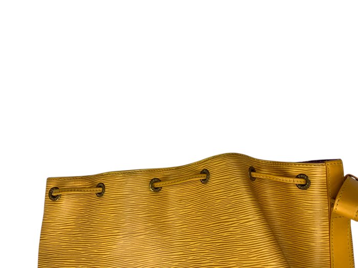 Louis Vuitton Petit Noé Yellow Epi Leather Shoulder Bag