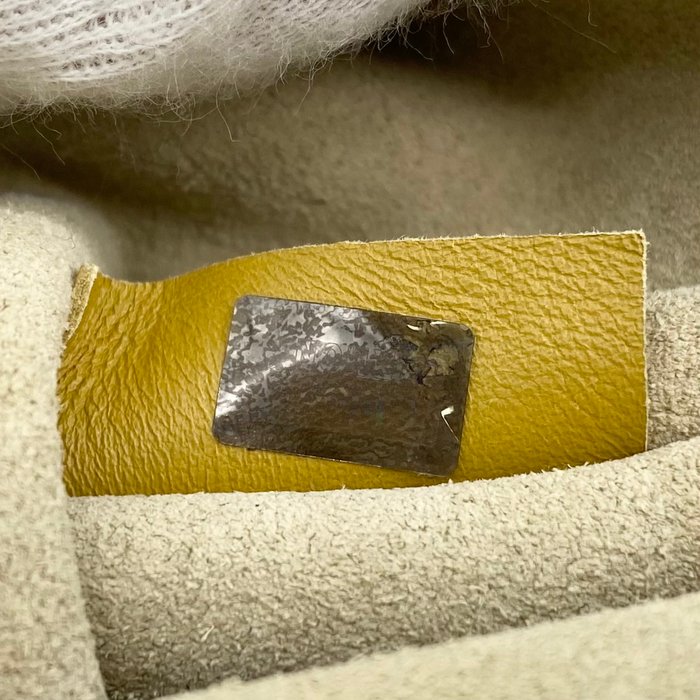 Chloé Drew Shoulder Bag – Yellow Suede & Leather, Gold Plated Hardware