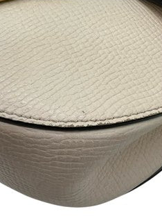 Chloé Drew Shoulder Bag – Ivory & Navy Leather, Gold Plated Hardware