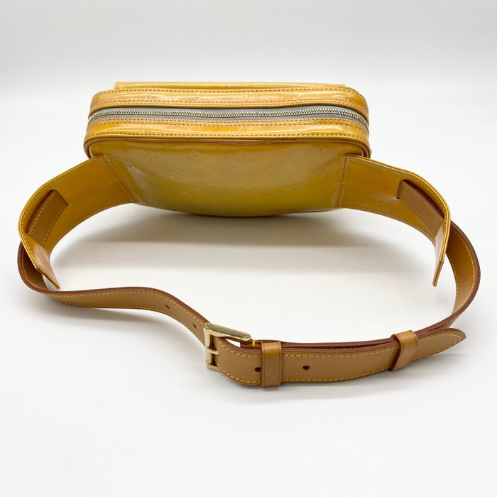 Louis Vuitton Vernis Fulton Waist Bag – Yellow Patent Leather & Gold Tone Hardware