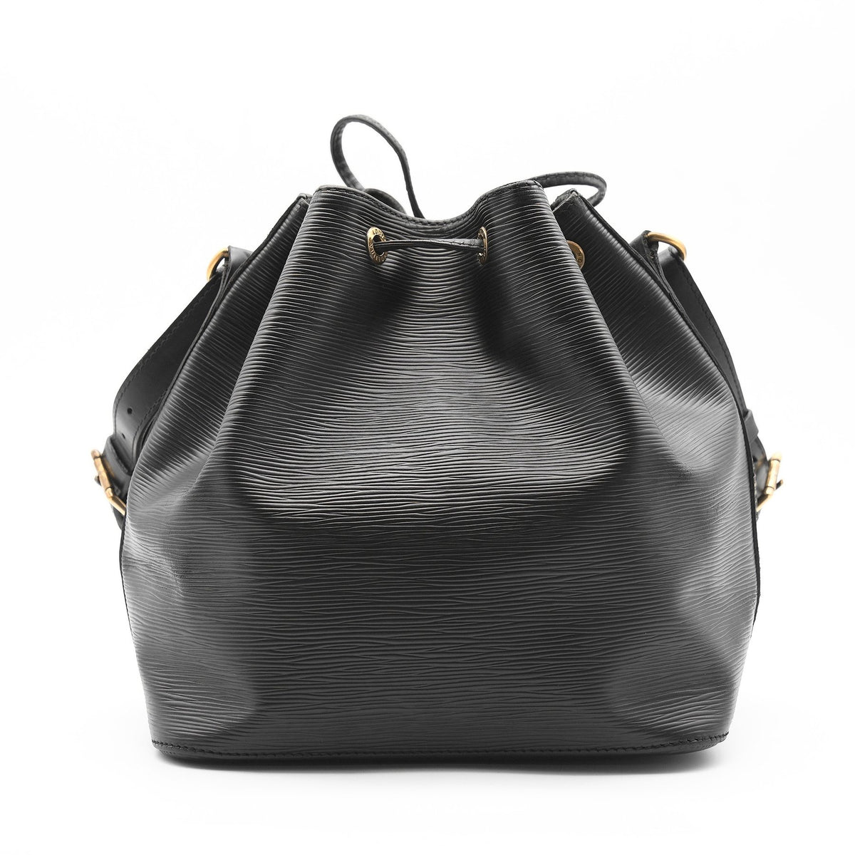 Louis Vuitton Petit Noé Black Epi Leather Shoulder Bag