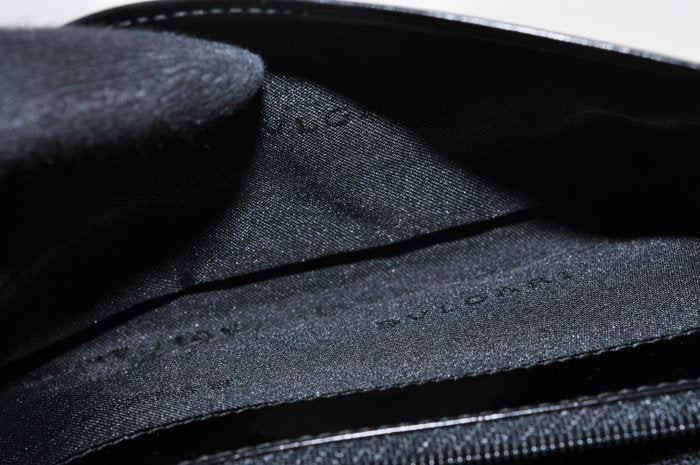 Bulgari Black Leather Long Wallet – Box Included