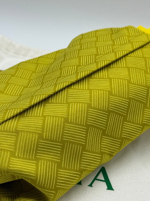 Bottega Veneta Yellow Canvas & Leather Waist Bag – Dustbag & Tags