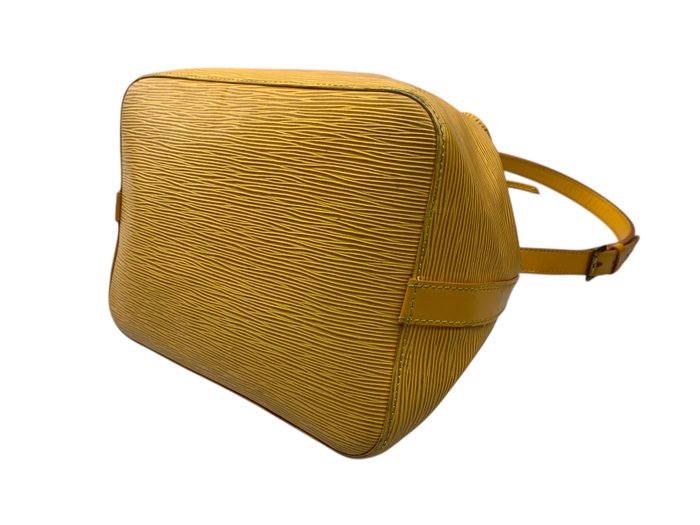 Louis Vuitton Petit Noé Yellow Epi Leather Shoulder Bag