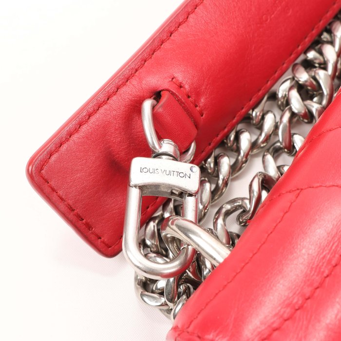 Louis Vuitton New Wave Chain MM 2Way Shoulder Bag – Red Leather