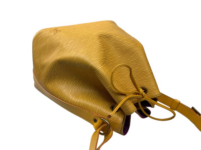 Louis Vuitton Petit Noé Yellow Epi Leather Shoulder Bag