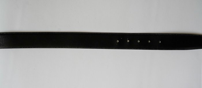 Céline Triomphe Buckle Leather Belt