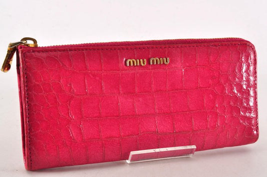 Miu Miu Geldbörse mit Rundum-Reißverschluss