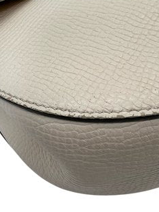 Chloé Drew Shoulder Bag – Ivory & Navy Leather, Gold Plated Hardware
