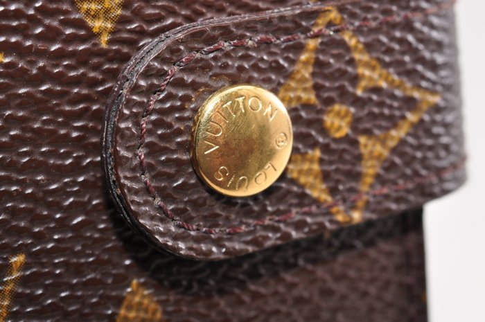 Louis Vuitton Brown Monogram Coated Canvas Agenda Diary Cover