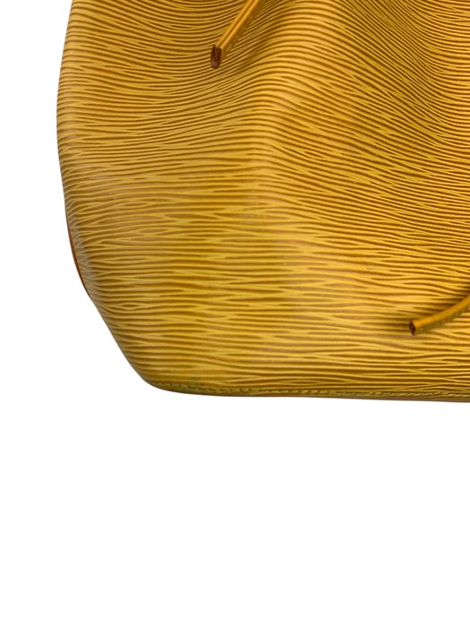 Louis Vuitton Petit Noé Yellow Epi Leather Shoulder Bag