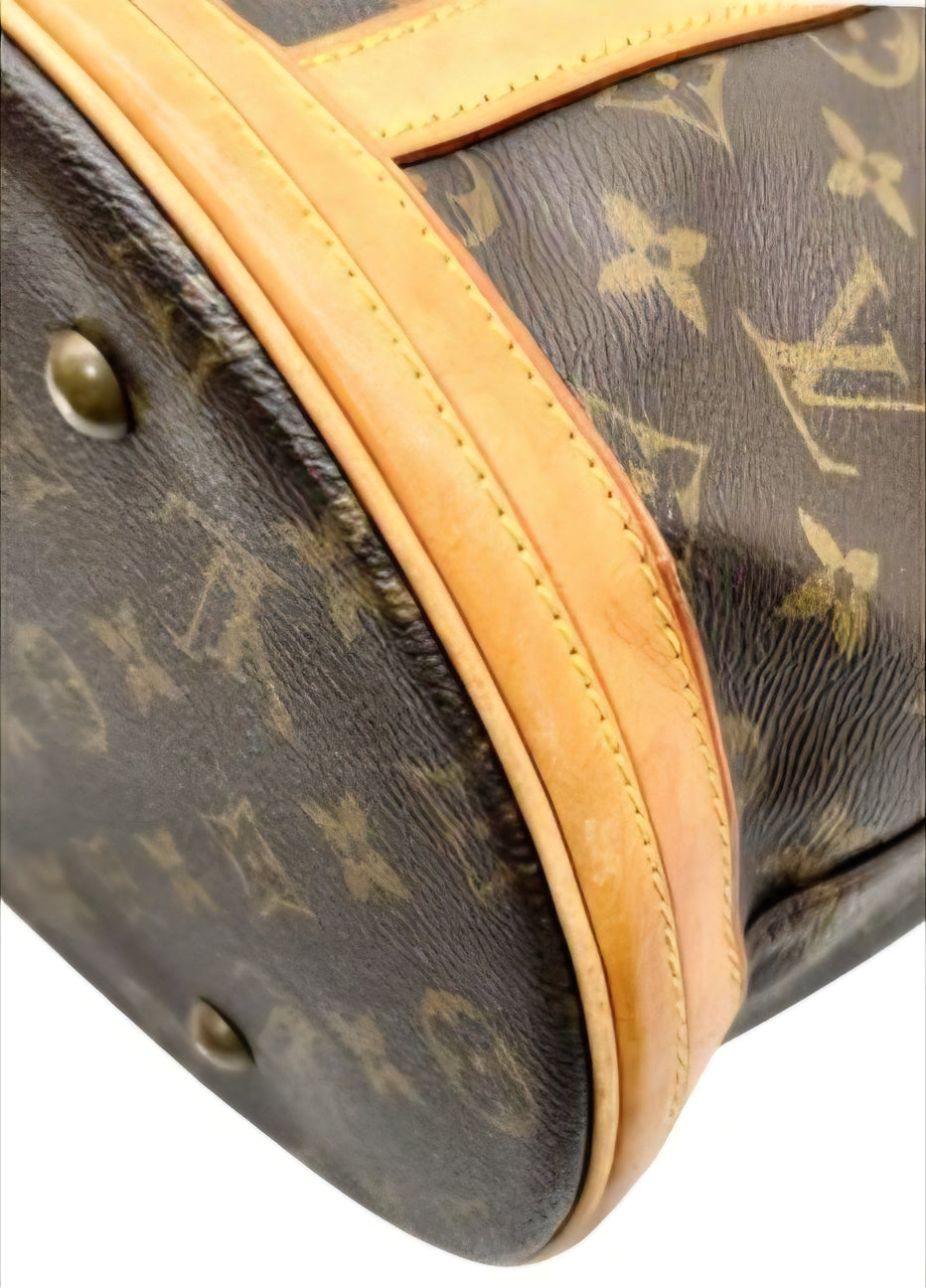 Louis Vuitton Bucket GM Monogram Bag – Brown Canvas & Leather